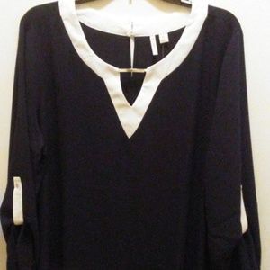 New Navy blue blouse
